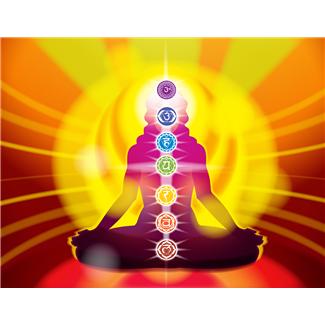 seven chakras and healing crystals