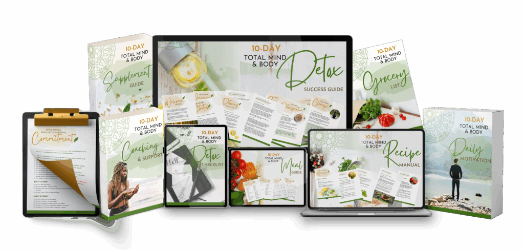 10 Day Holistic Total Mind, Body & Gut Detox